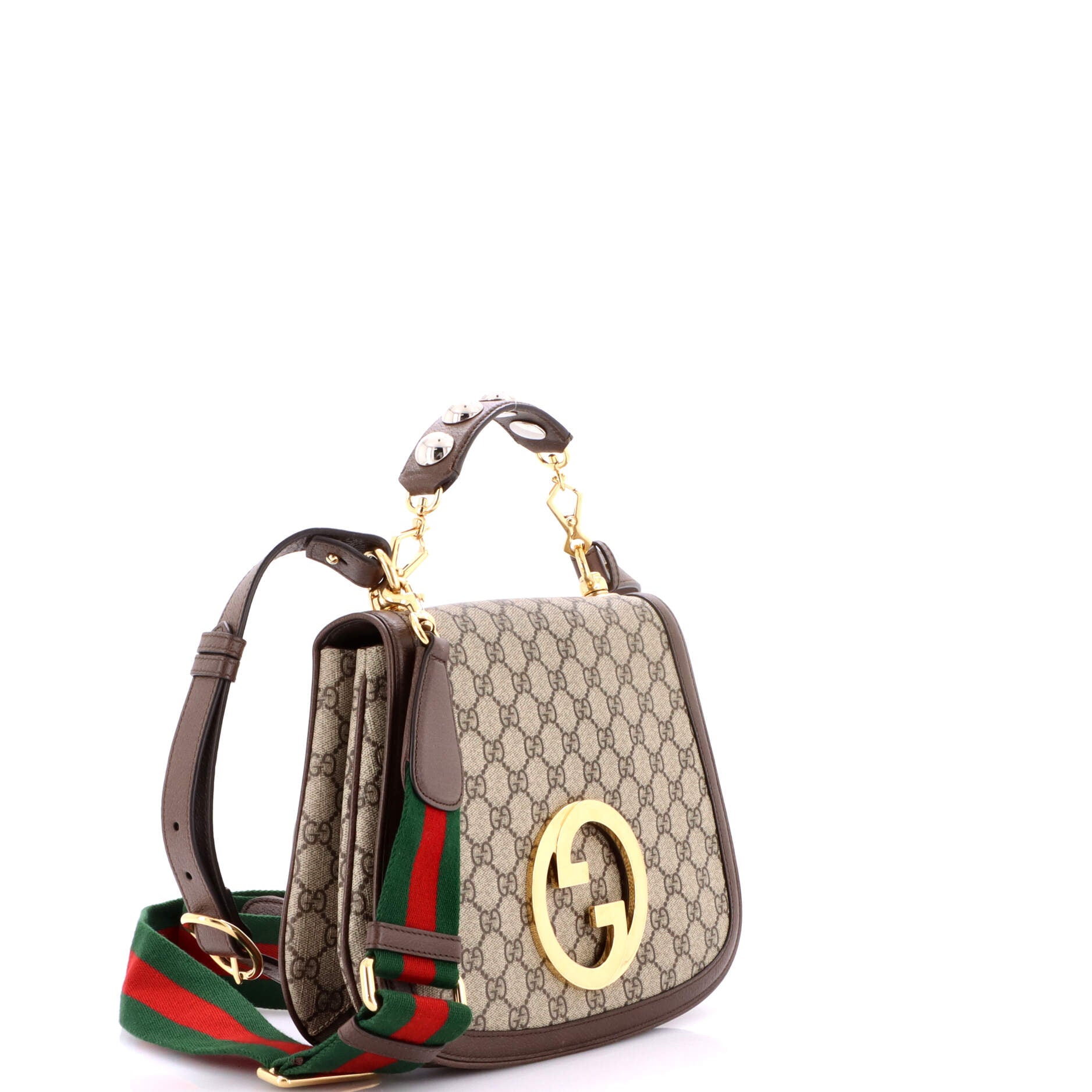 Blondie NM Top Handle Bag GG Coated Canvas Medium