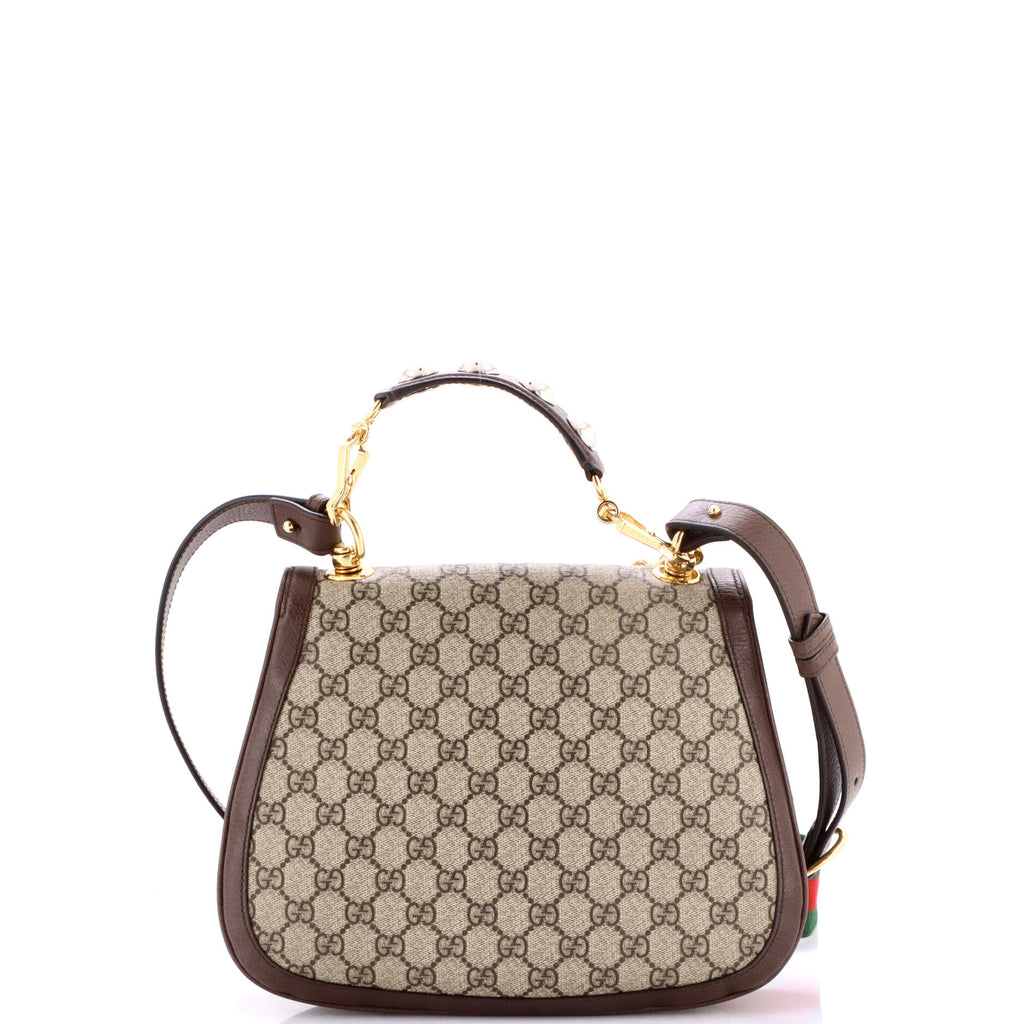 Blondie NM Top Handle Bag GG Coated Canvas Medium