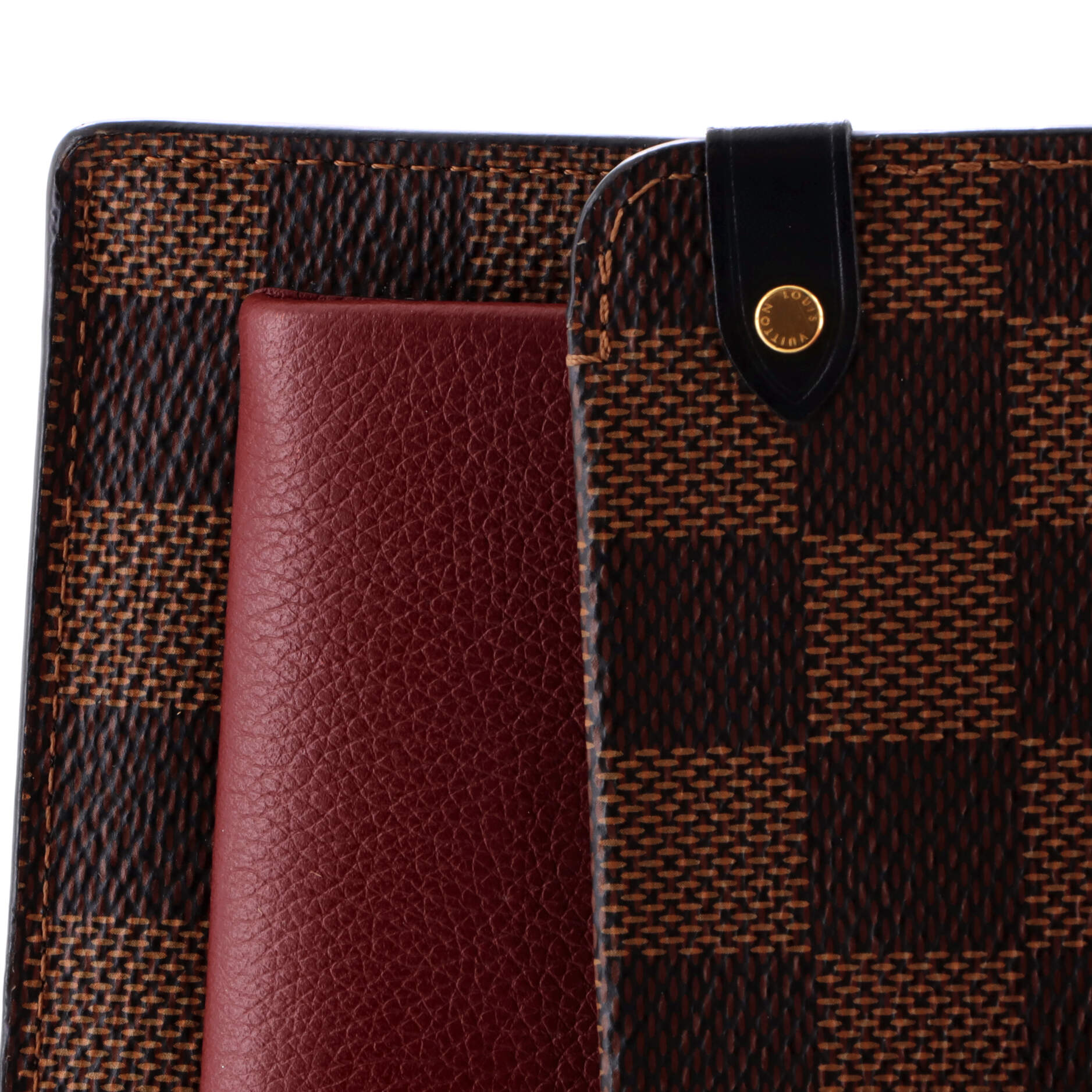 Vavin Chain Wallet NM Damier with Leather