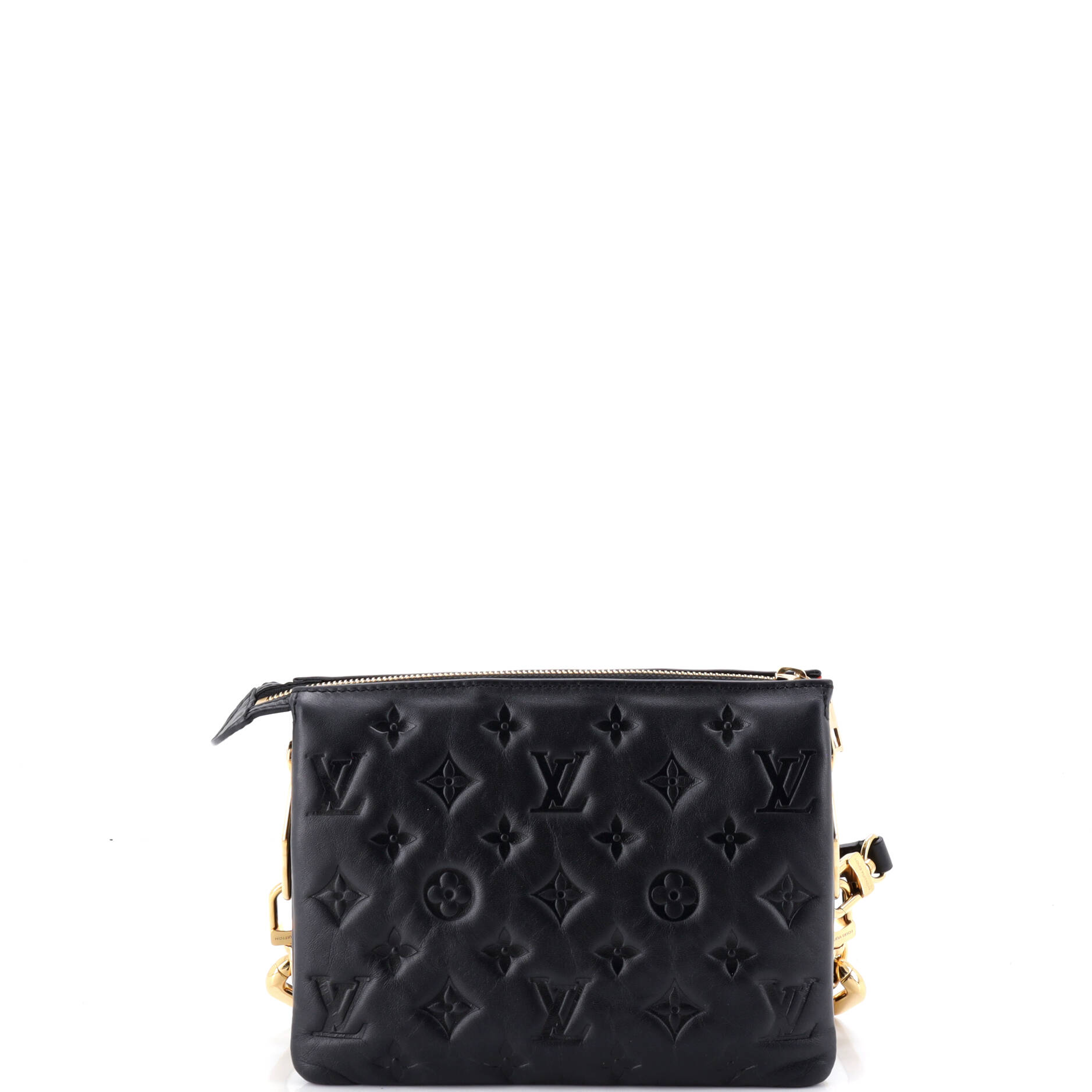 Coussin Bag Monogram Embossed Lambskin BB