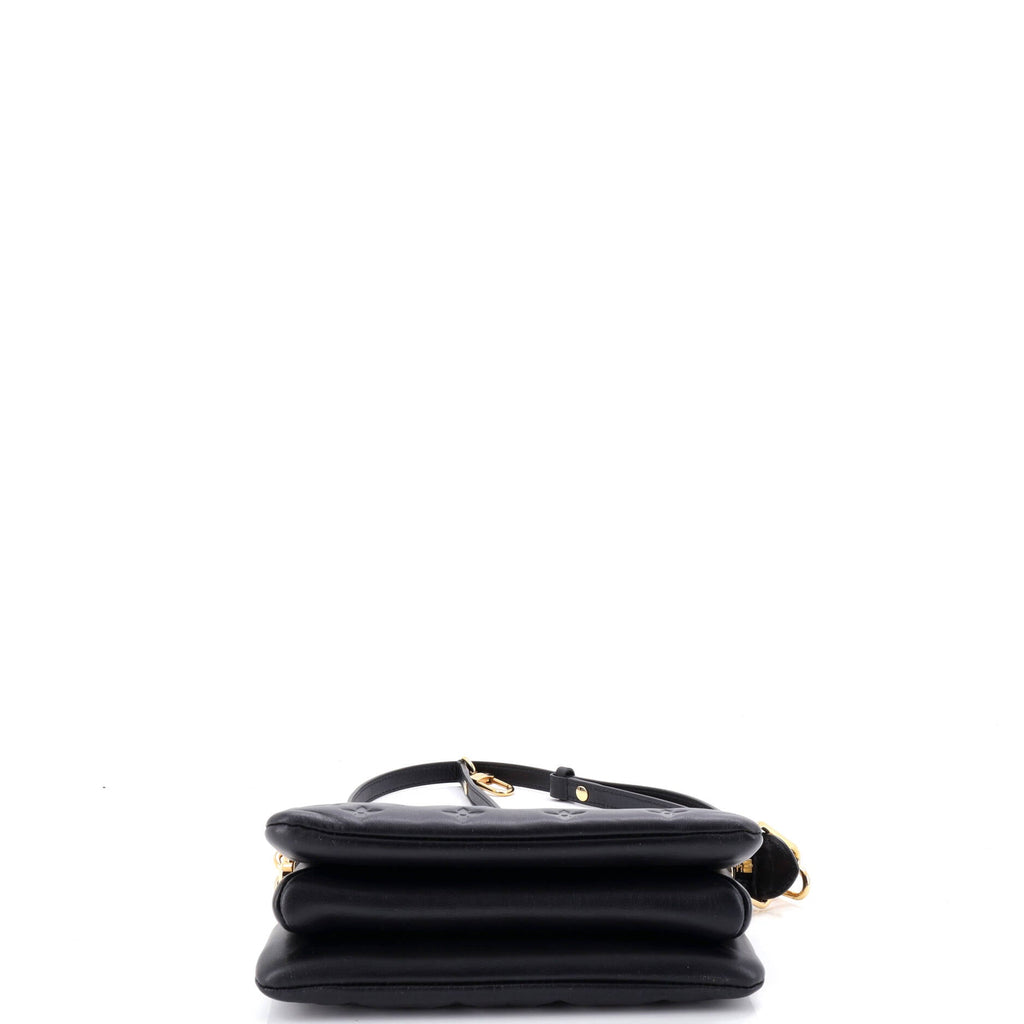 Coussin Bag Monogram Embossed Lambskin BB