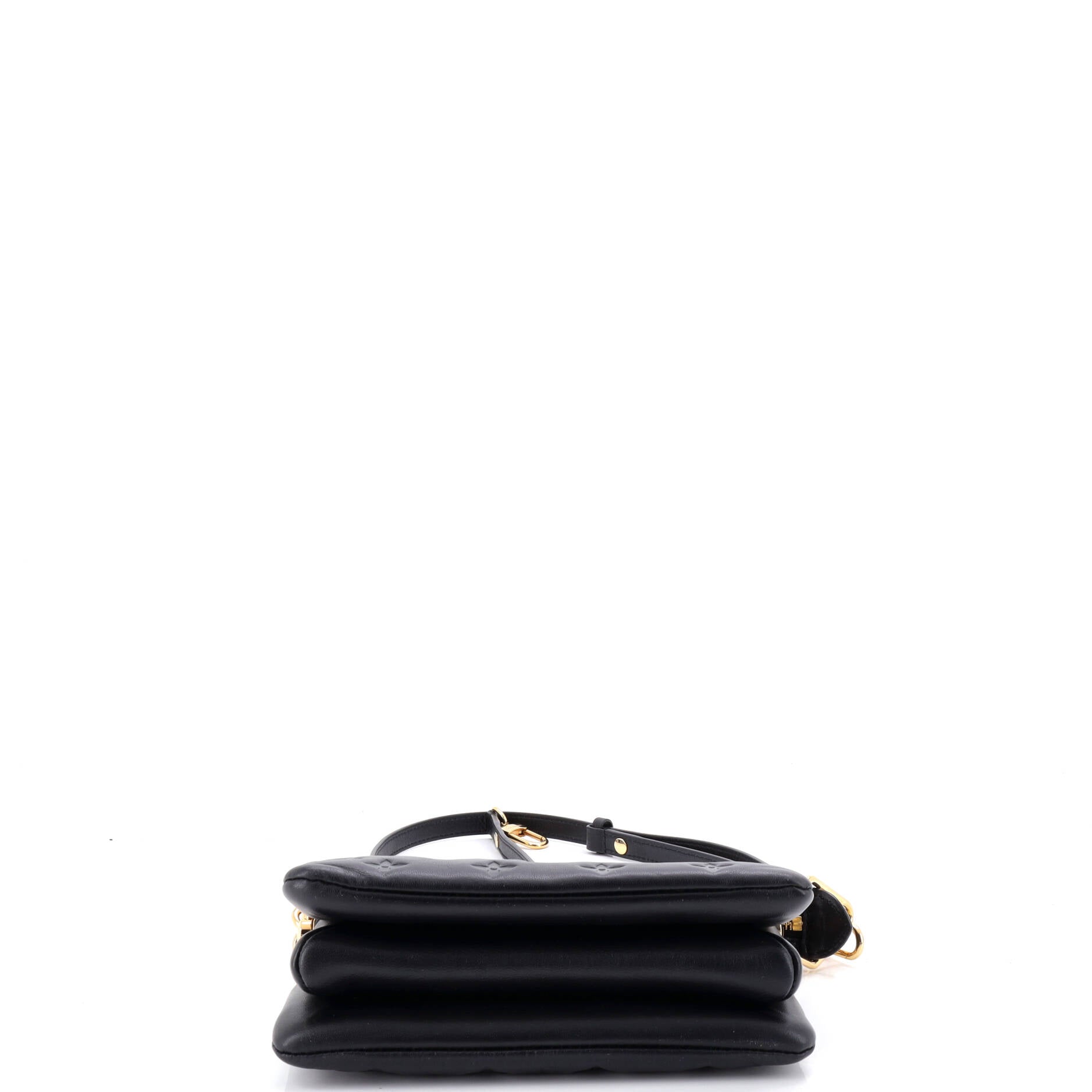 Coussin Bag Monogram Embossed Lambskin BB