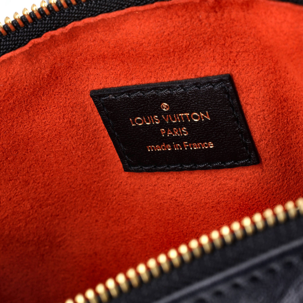 Coussin Bag Monogram Embossed Lambskin BB