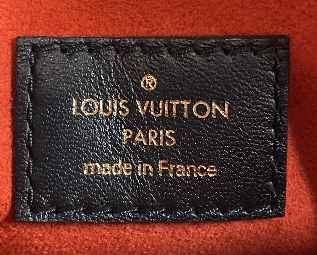 Coussin Bag Monogram Embossed Lambskin BB