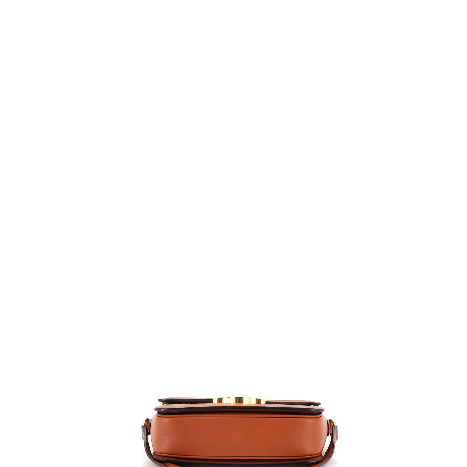 Triomphe Shoulder Bag Canvas with Leather Teen