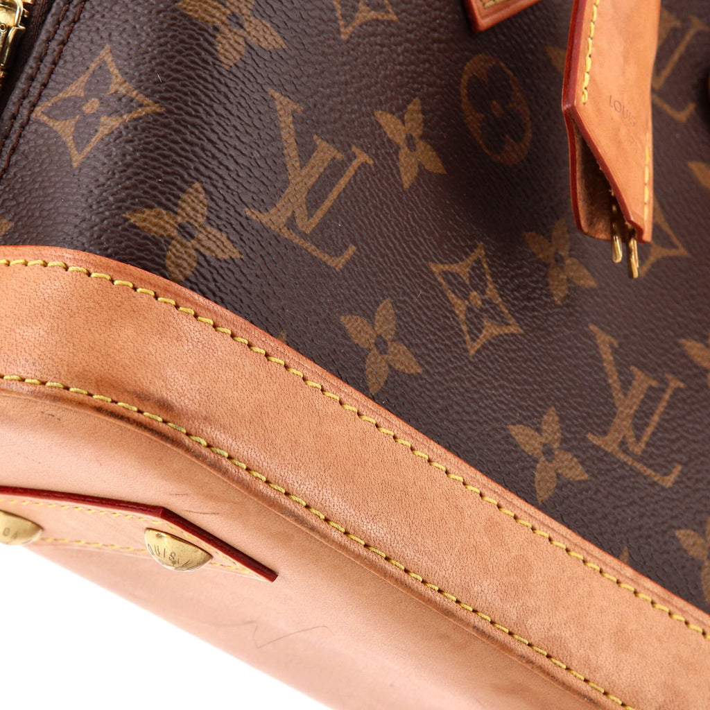 Alma Handbag Monogram Canvas BB