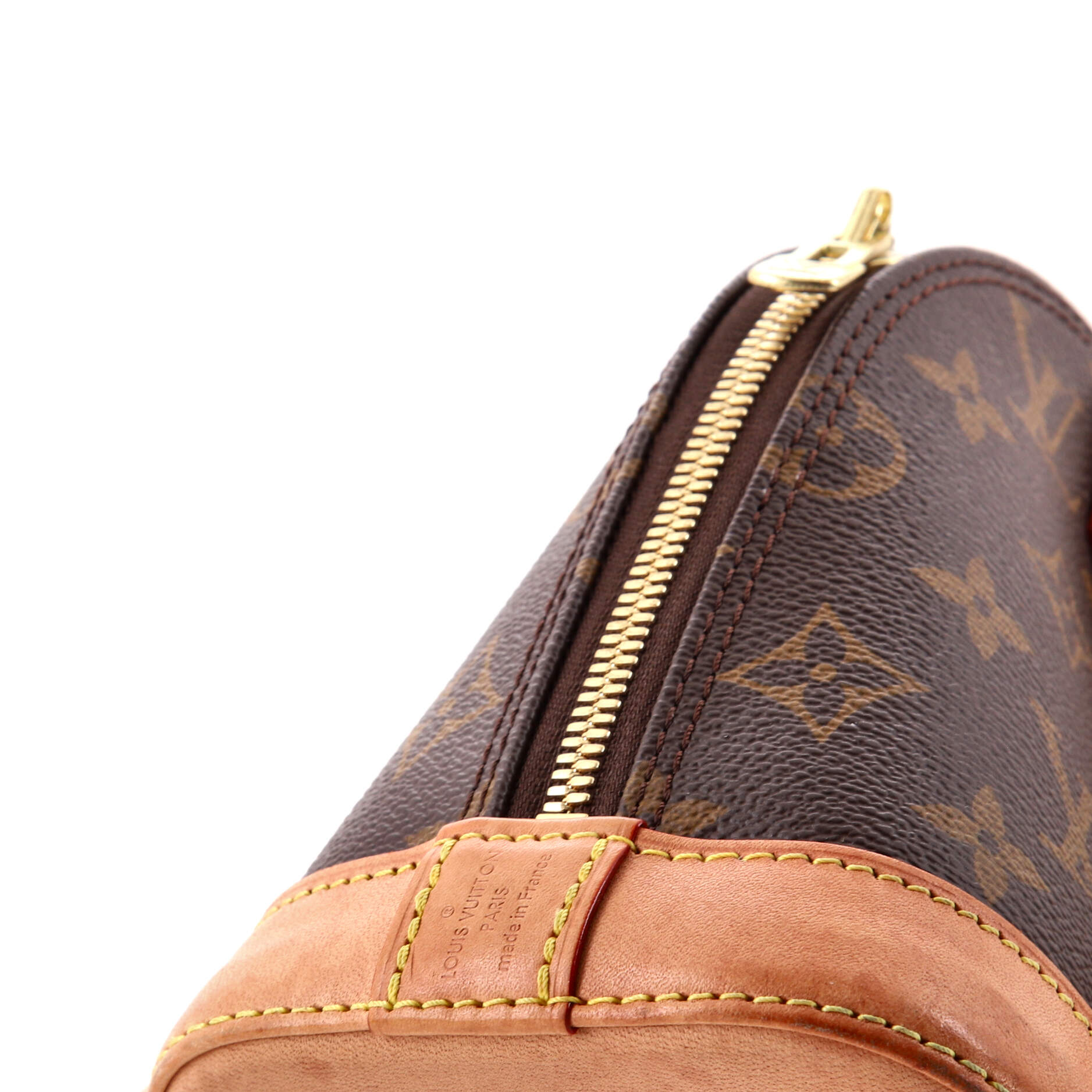 Alma Handbag Monogram Canvas BB