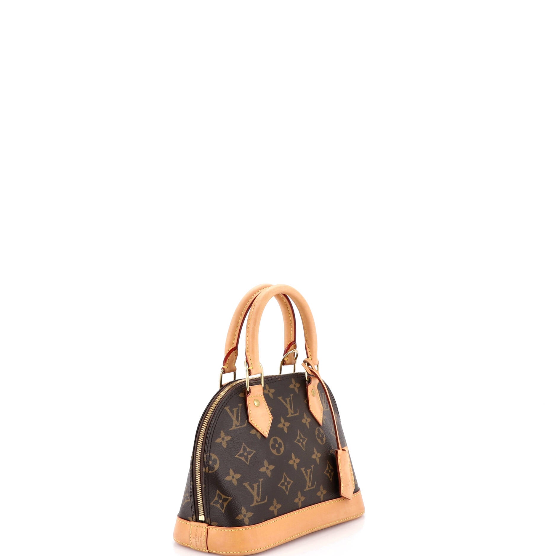 Alma Handbag Monogram Canvas BB