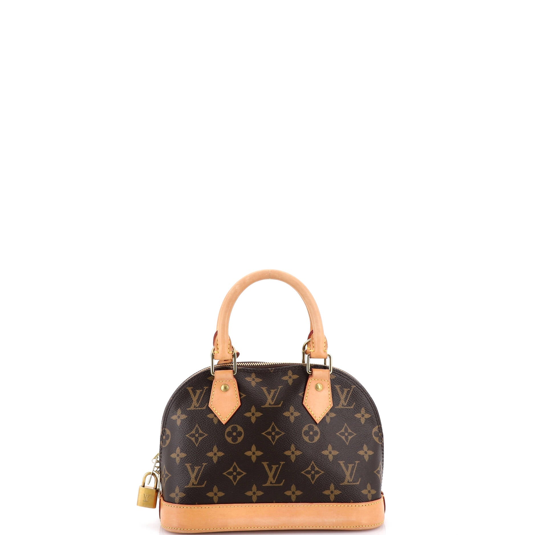 Alma Handbag Monogram Canvas BB
