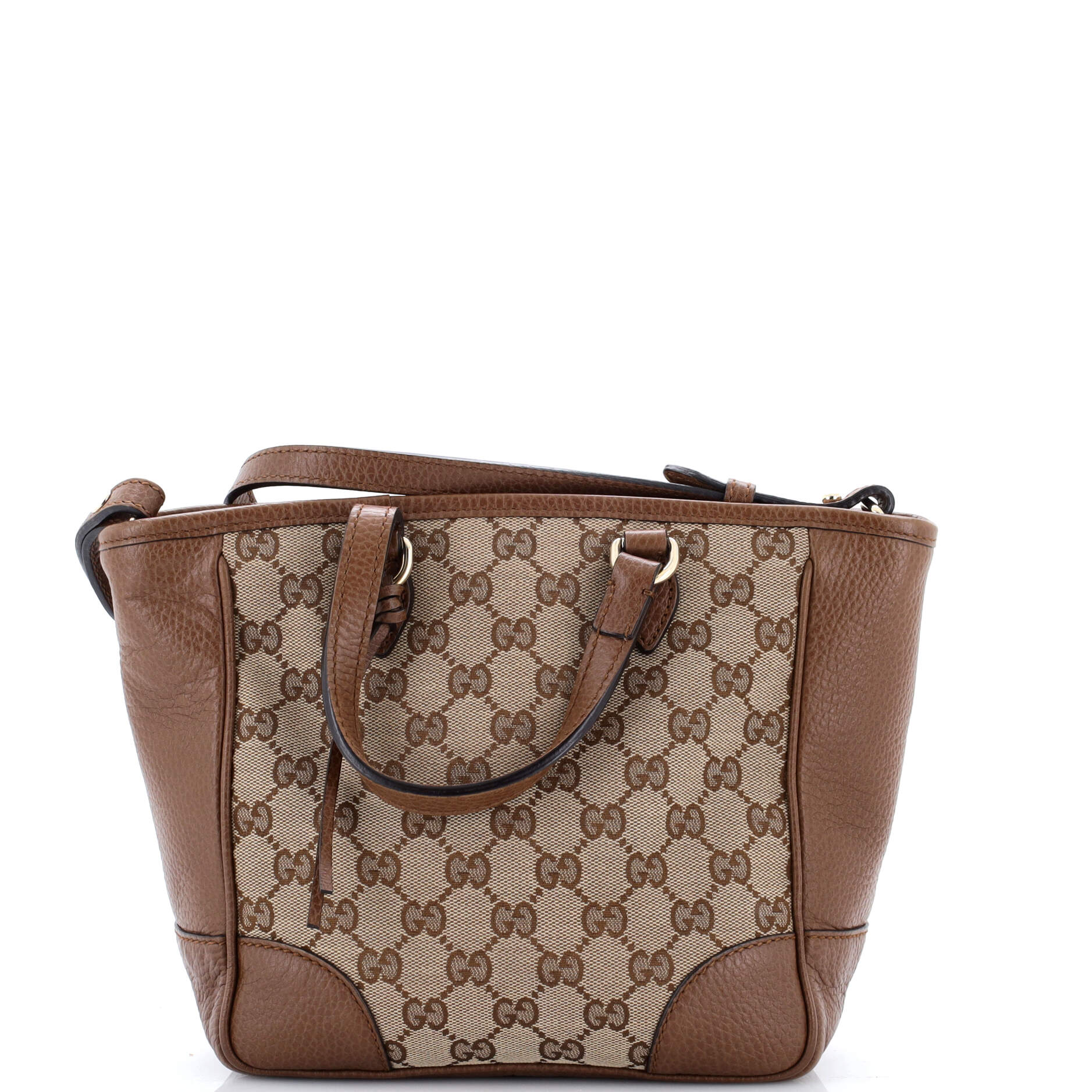 Bree Convertible Tote GG Canvas with Leather Small