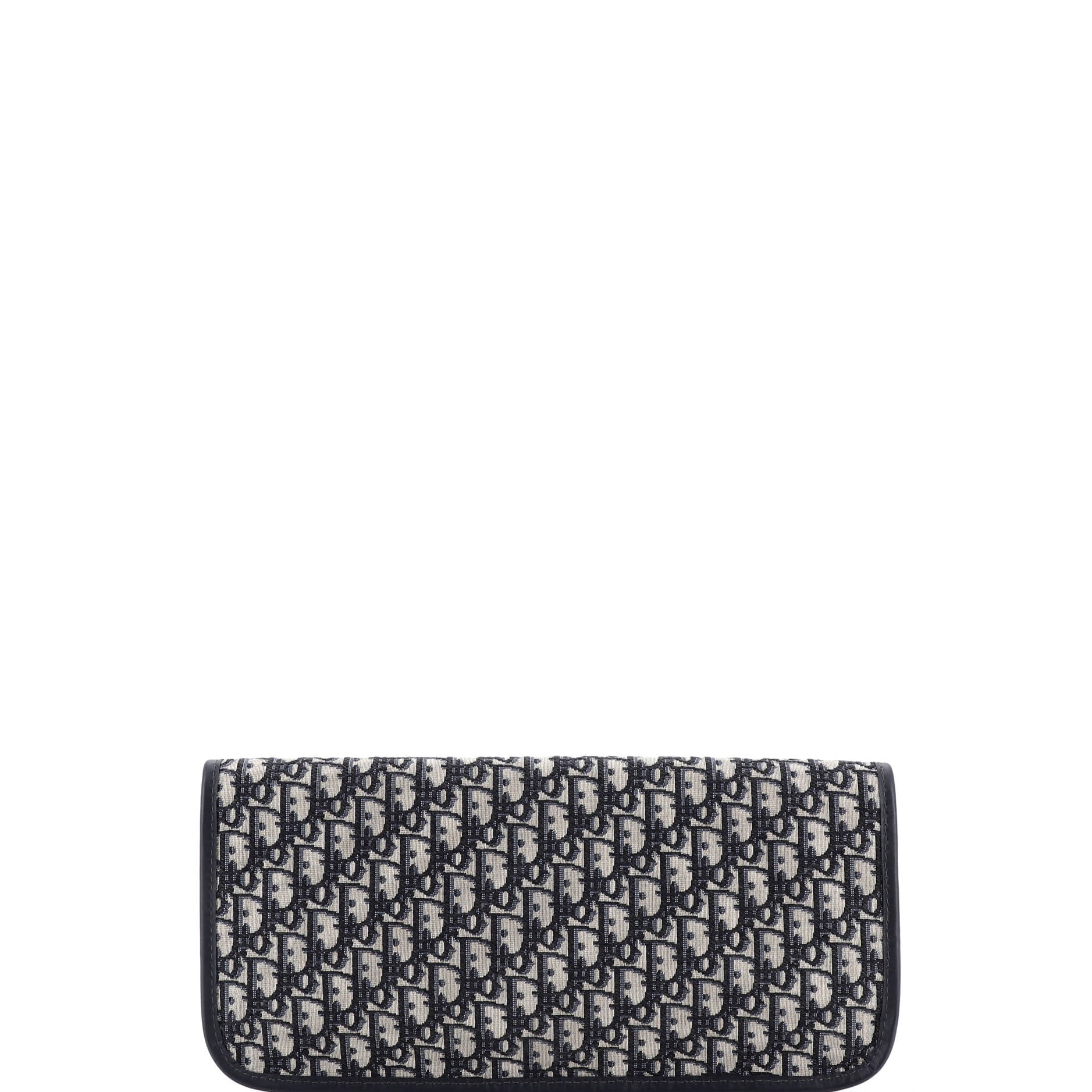 Fold Over Clutch Oblique Canvas