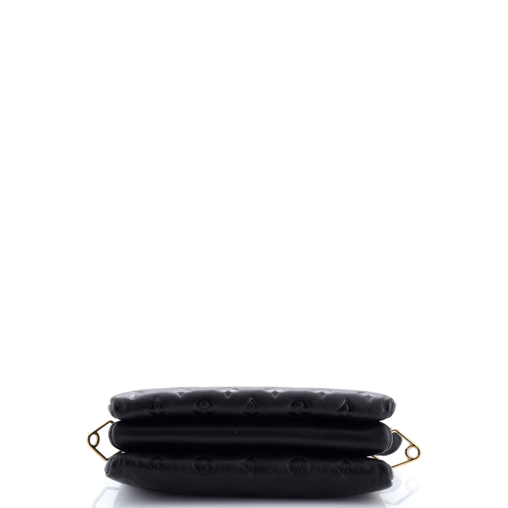 Coussin Bag Monogram Embossed Lambskin PM