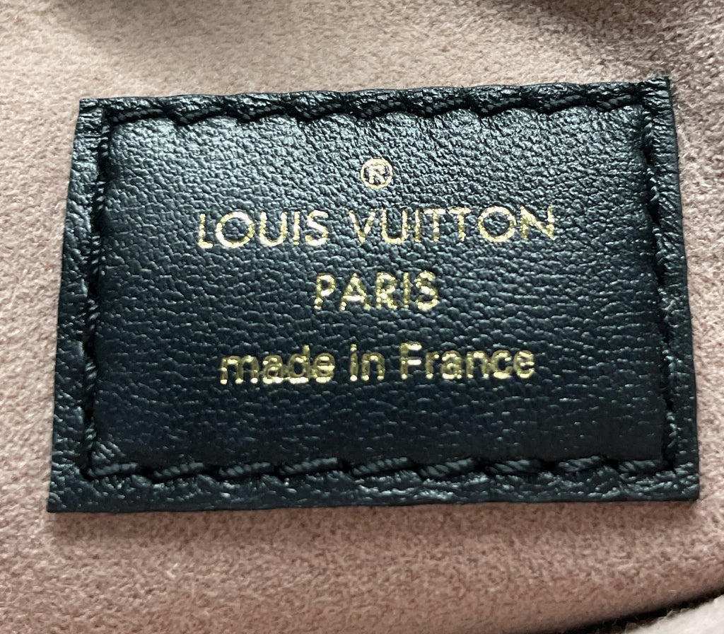 Coussin Bag Monogram Embossed Lambskin PM