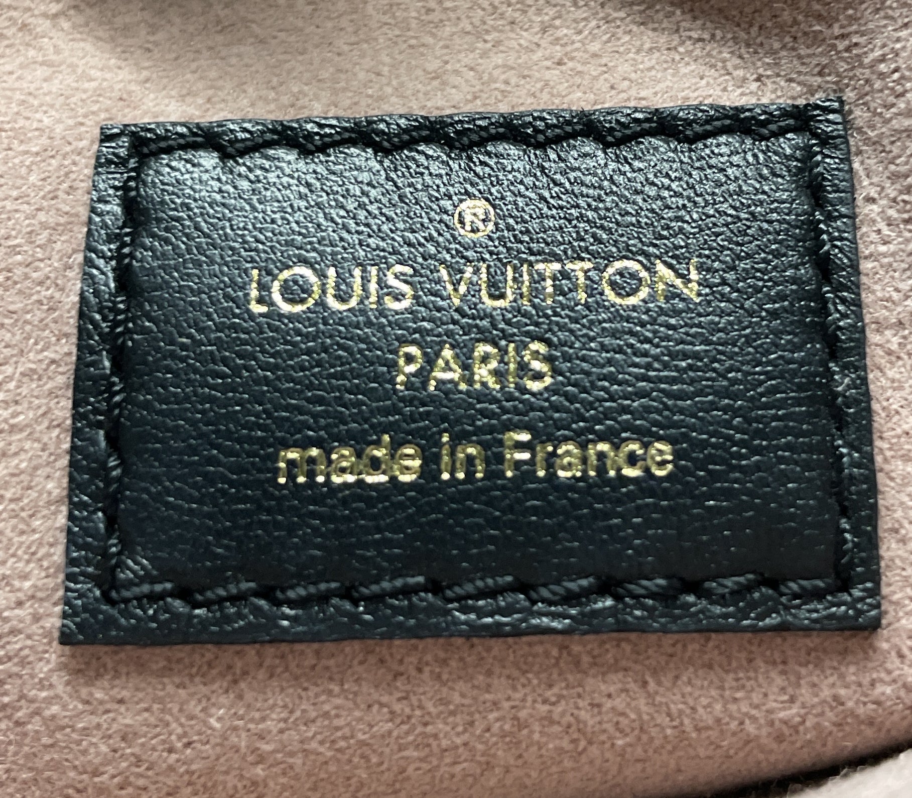 Coussin Bag Monogram Embossed Lambskin PM
