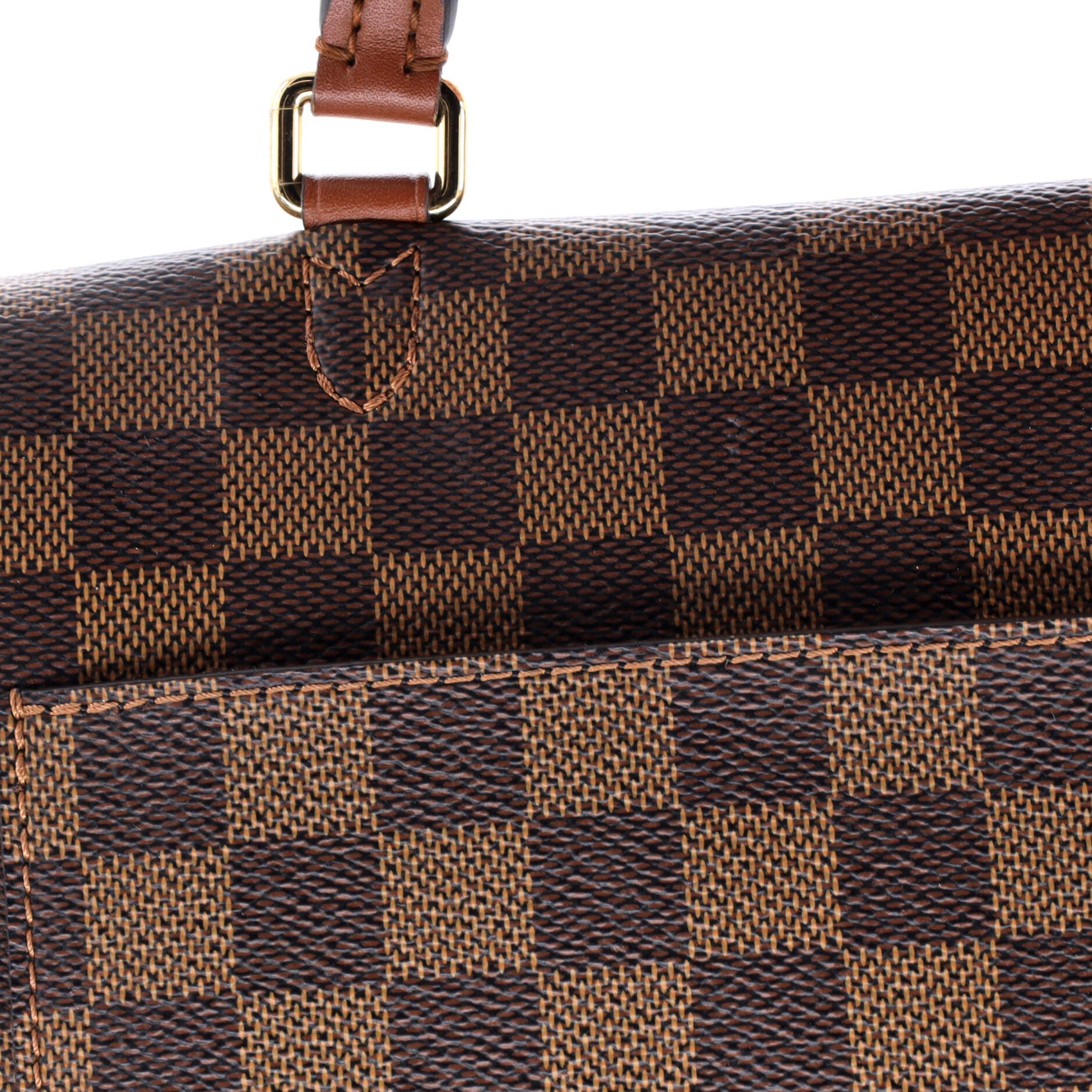 Beaumarchais Handbag Damier with Leather