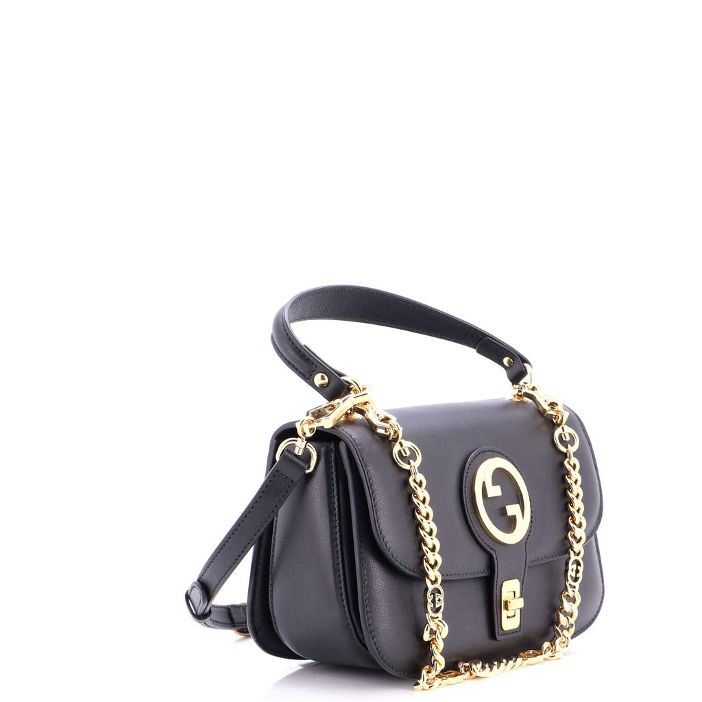Blondie NM Chain Top Handle Bag Leather Small