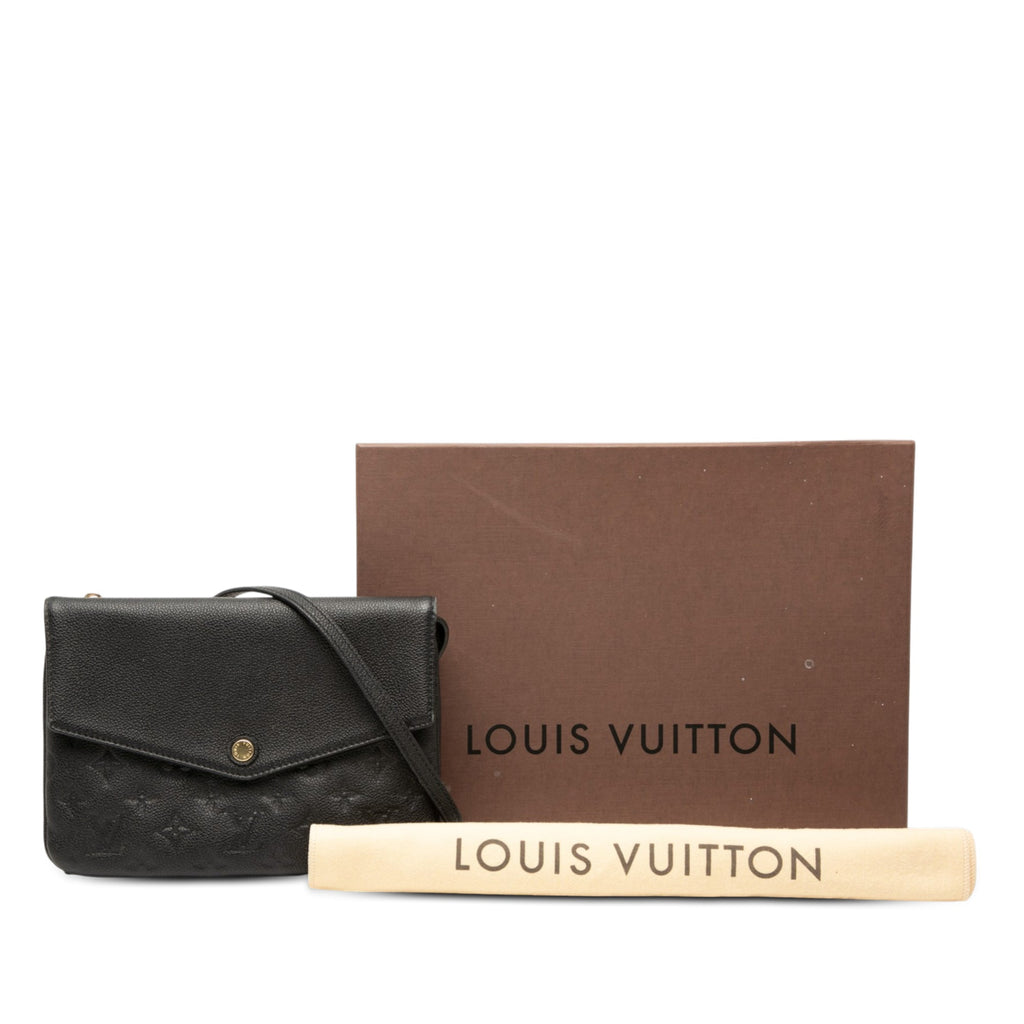 Twice Handbag Monogram Empreinte Leather