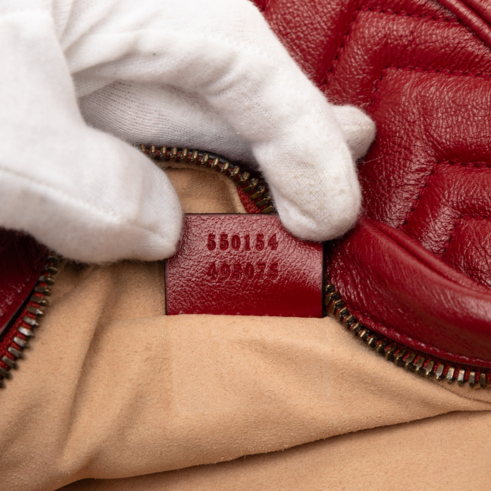 GG Marmont Round Shoulder Bag Matelasse Leather Mini