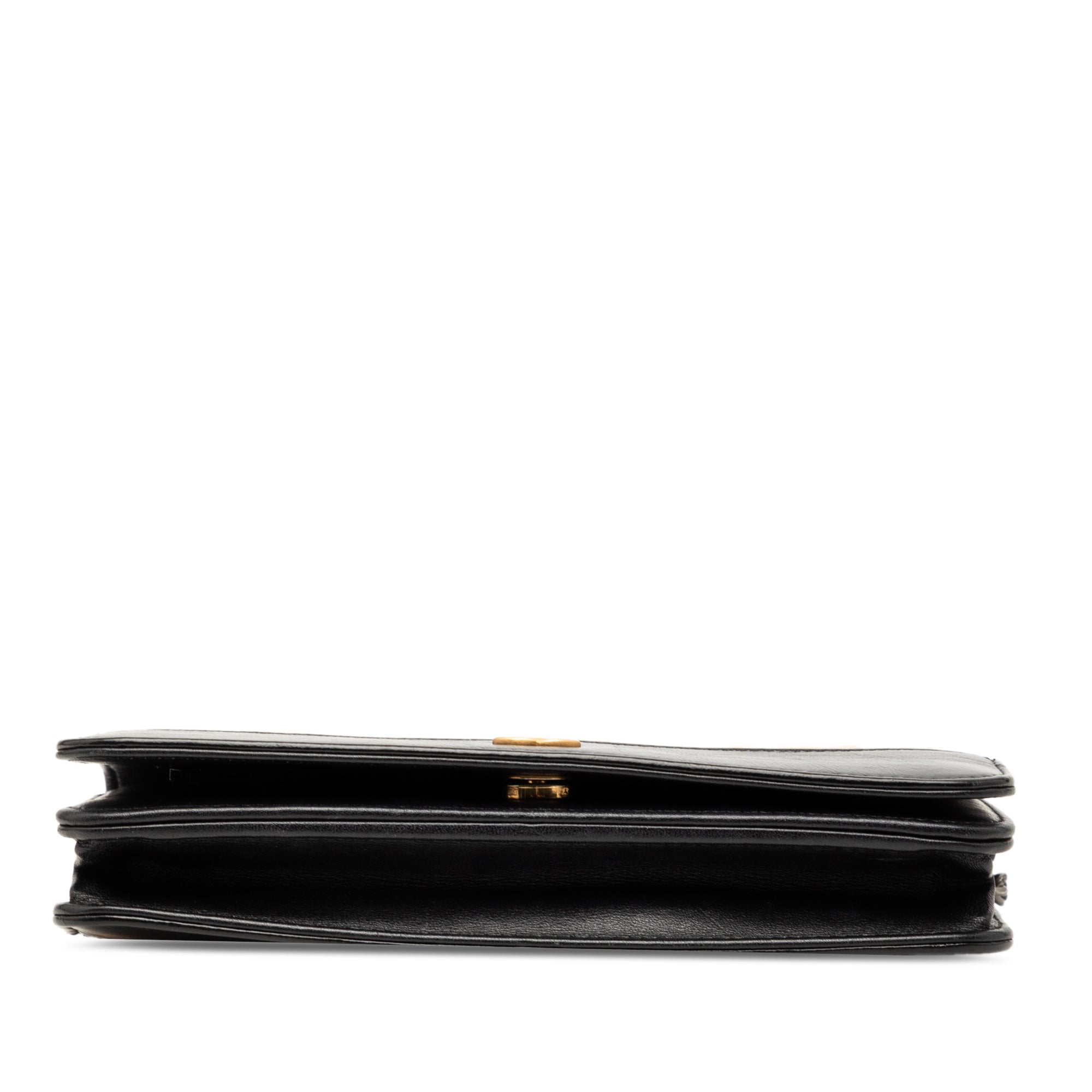 Gabrielle Wallet on Chain Quilted Aged Calfskin