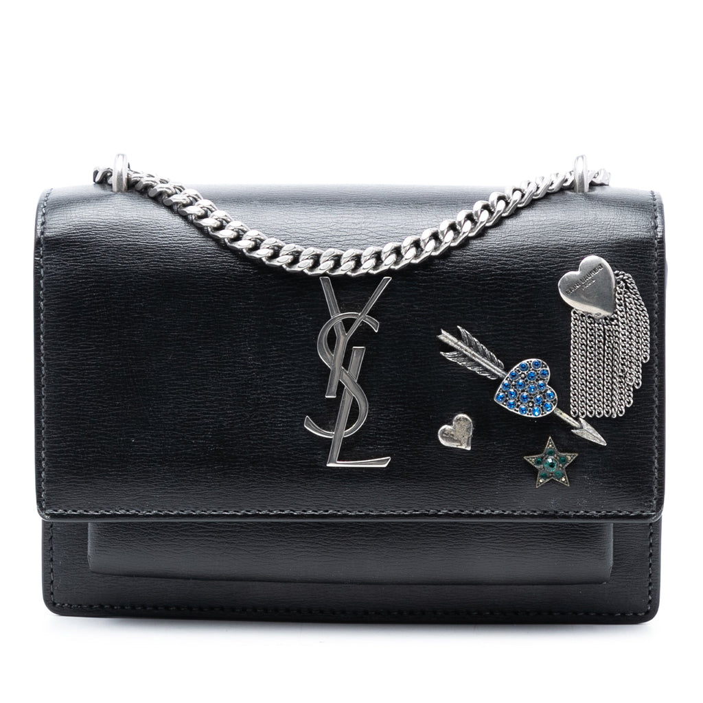 Sunset Crossbody Bag Leather Medium