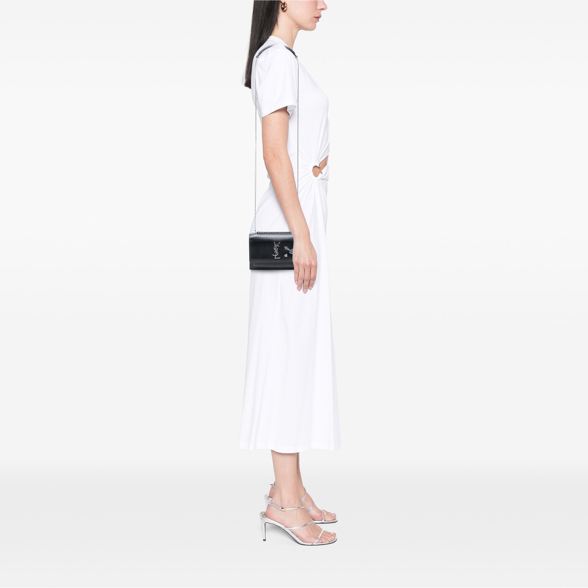 Sunset Crossbody Bag Leather Medium