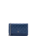 Wallet on Chain Quilted Lambskin