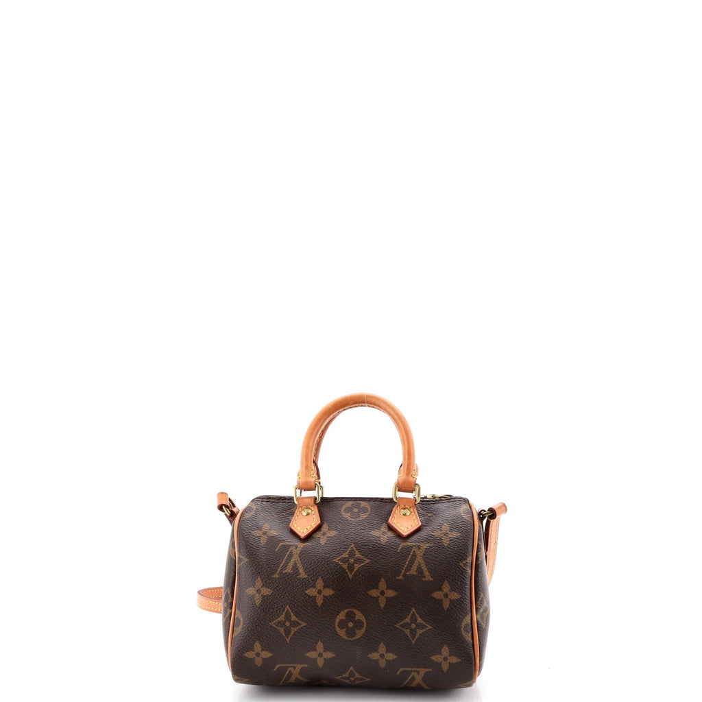 Speedy Bandouliere Bag Monogram Canvas Nano