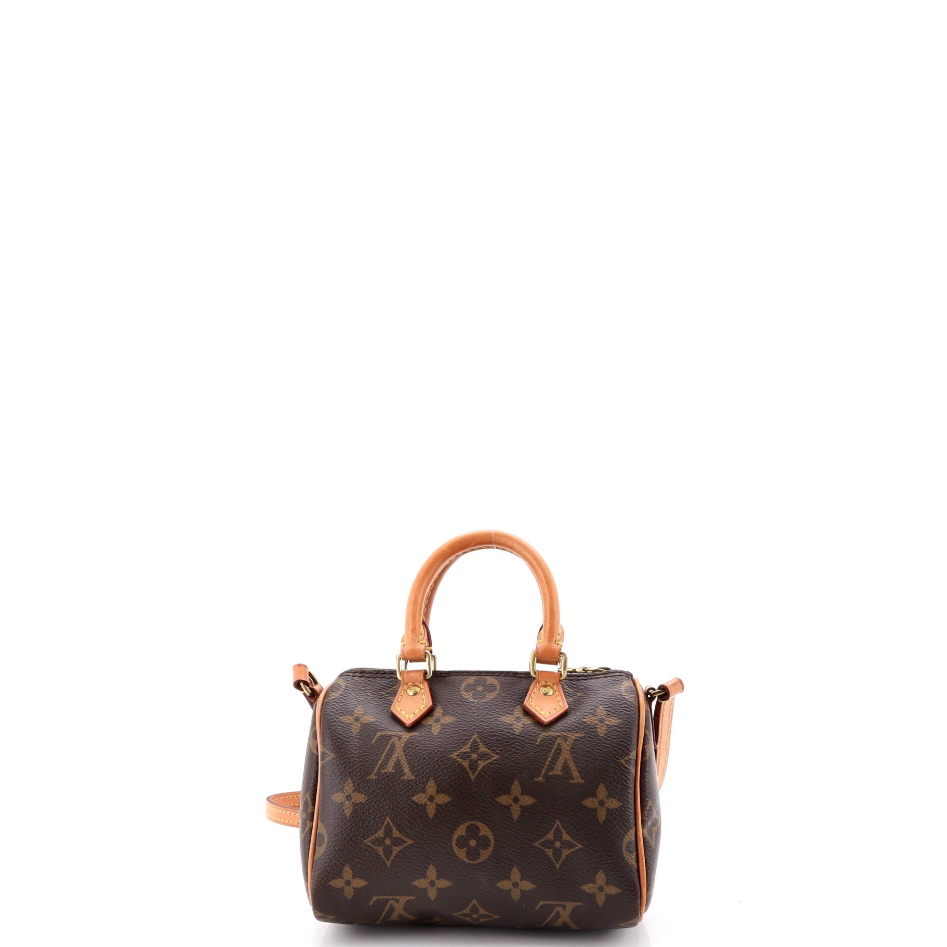Speedy Bandouliere Bag Monogram Canvas Nano