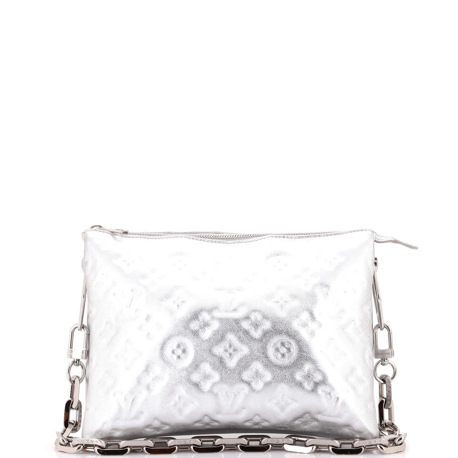 Coussin Bag Monogram Embossed Lambskin PM