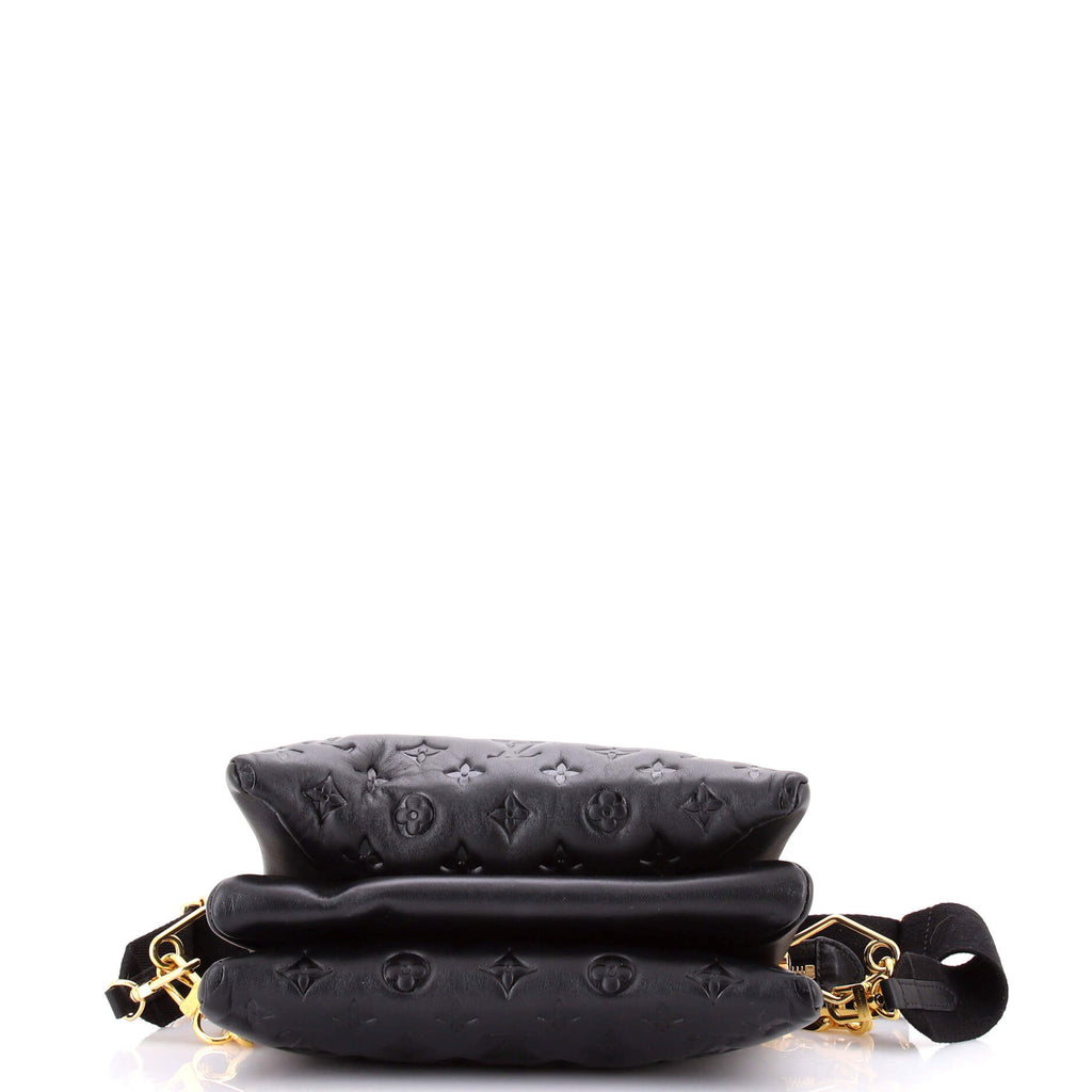 Coussin Bag Monogram Embossed Lambskin PM