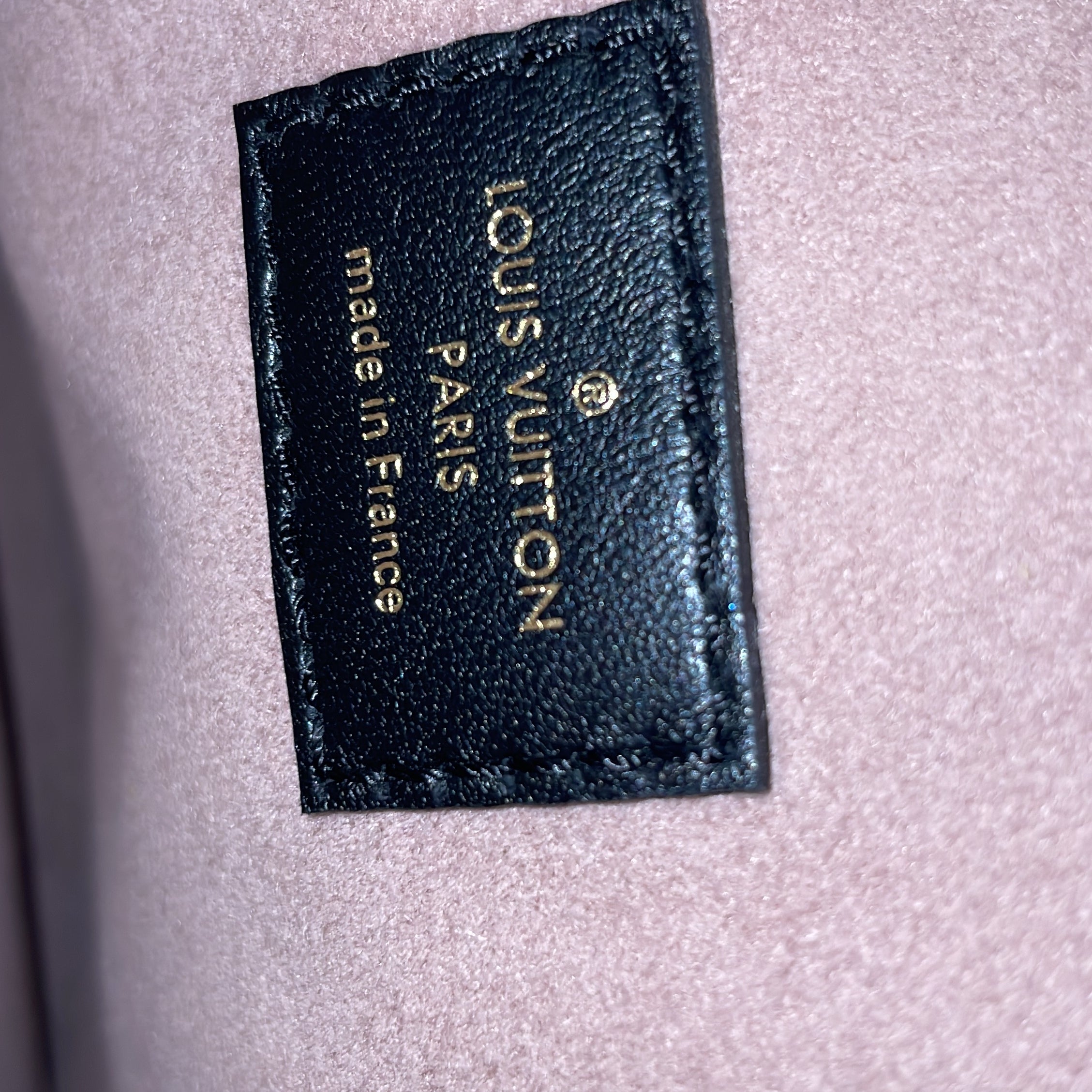 Coussin Bag Monogram Embossed Lambskin PM