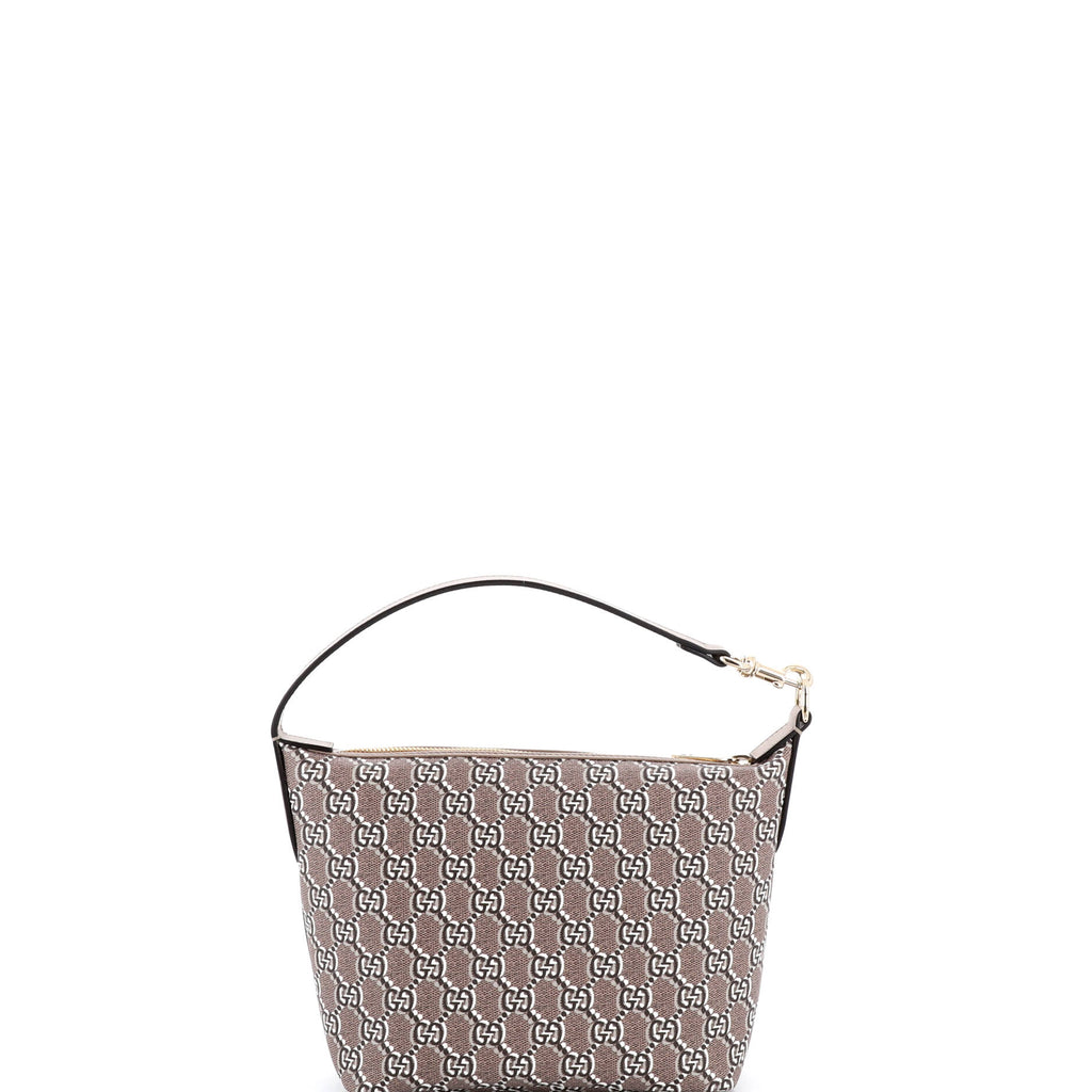 Ophidia Zip Shoulder Bag GG Shadow Coated Canvas Super Mini