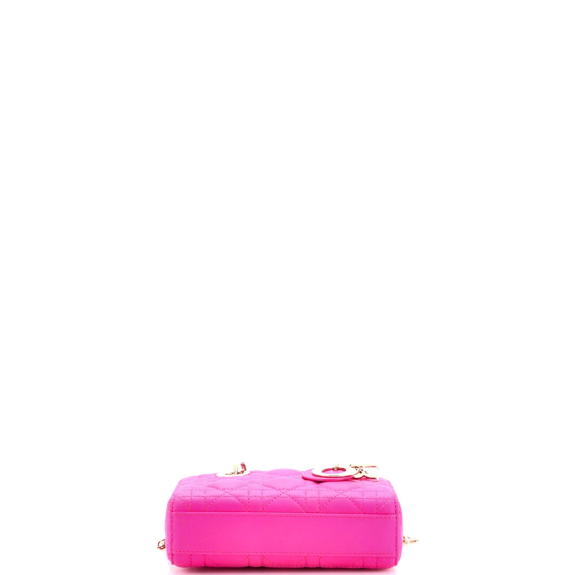 Lady D-Joy Bag Cannage Quilt Lambskin Micro