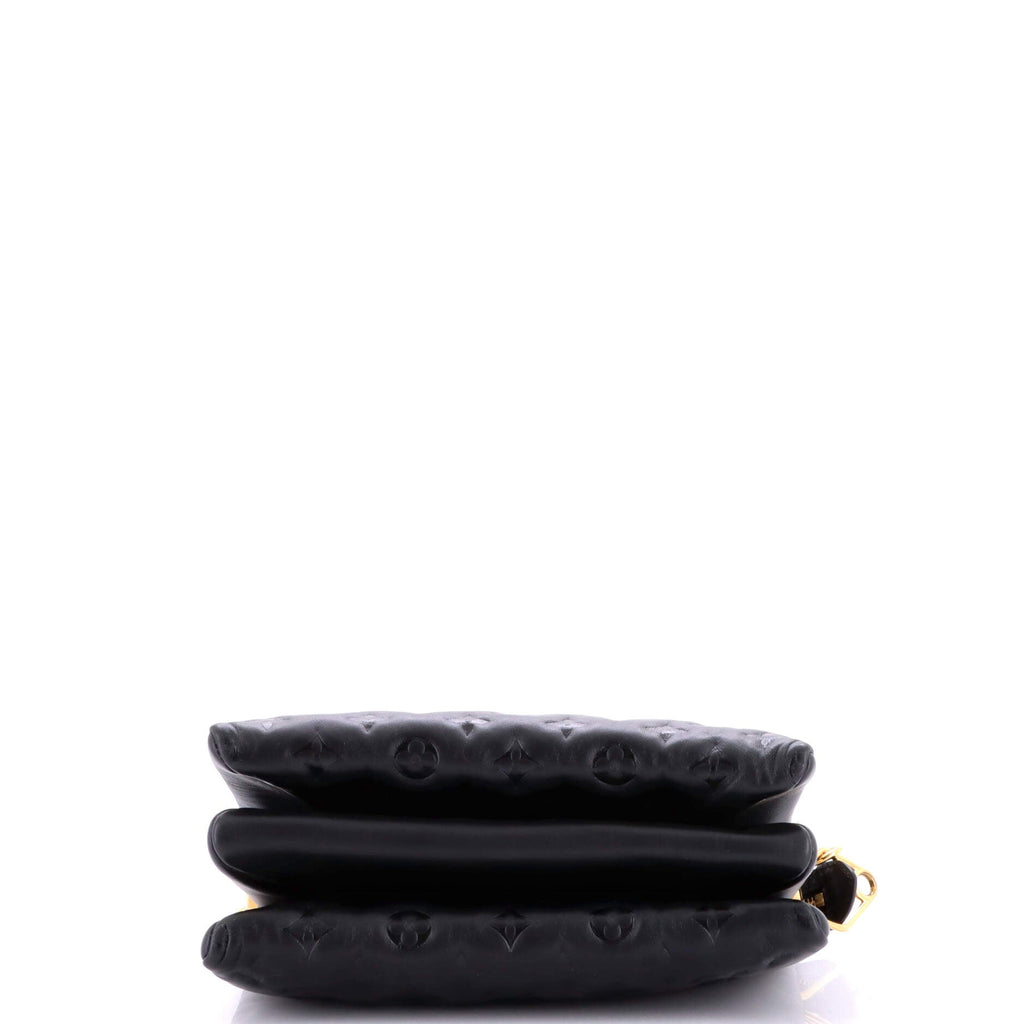 Coussin Bag Monogram Embossed Lambskin PM