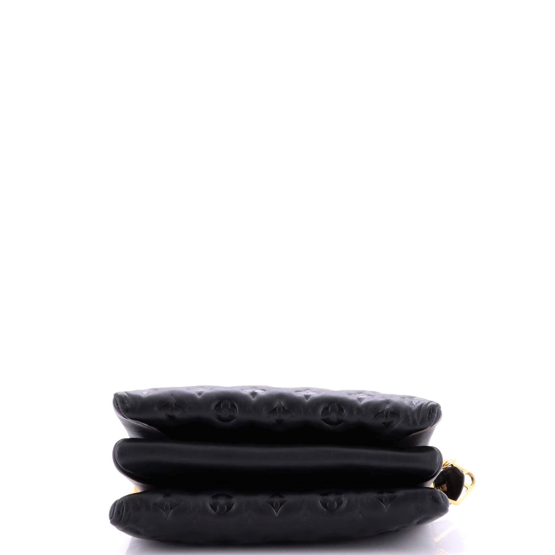Coussin Bag Monogram Embossed Lambskin PM
