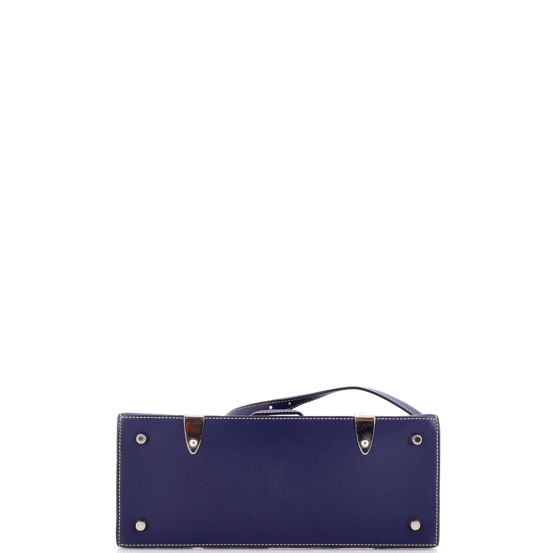Saigon Top Handle Bag Coated Canvas with Leather PM