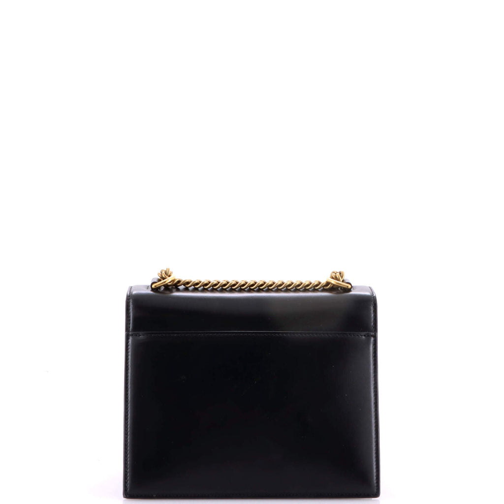 Sharp Shoulder Bag Leather Small