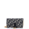 Saddle Chain Wallet Oblique Canvas