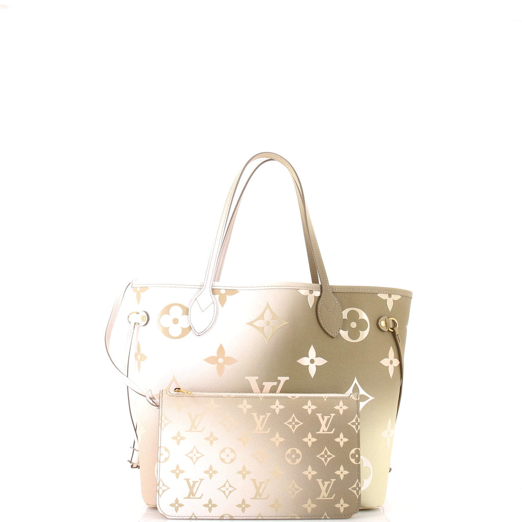 Neverfull NM Tote Spring in the City Monogram Giant Canvas MM
