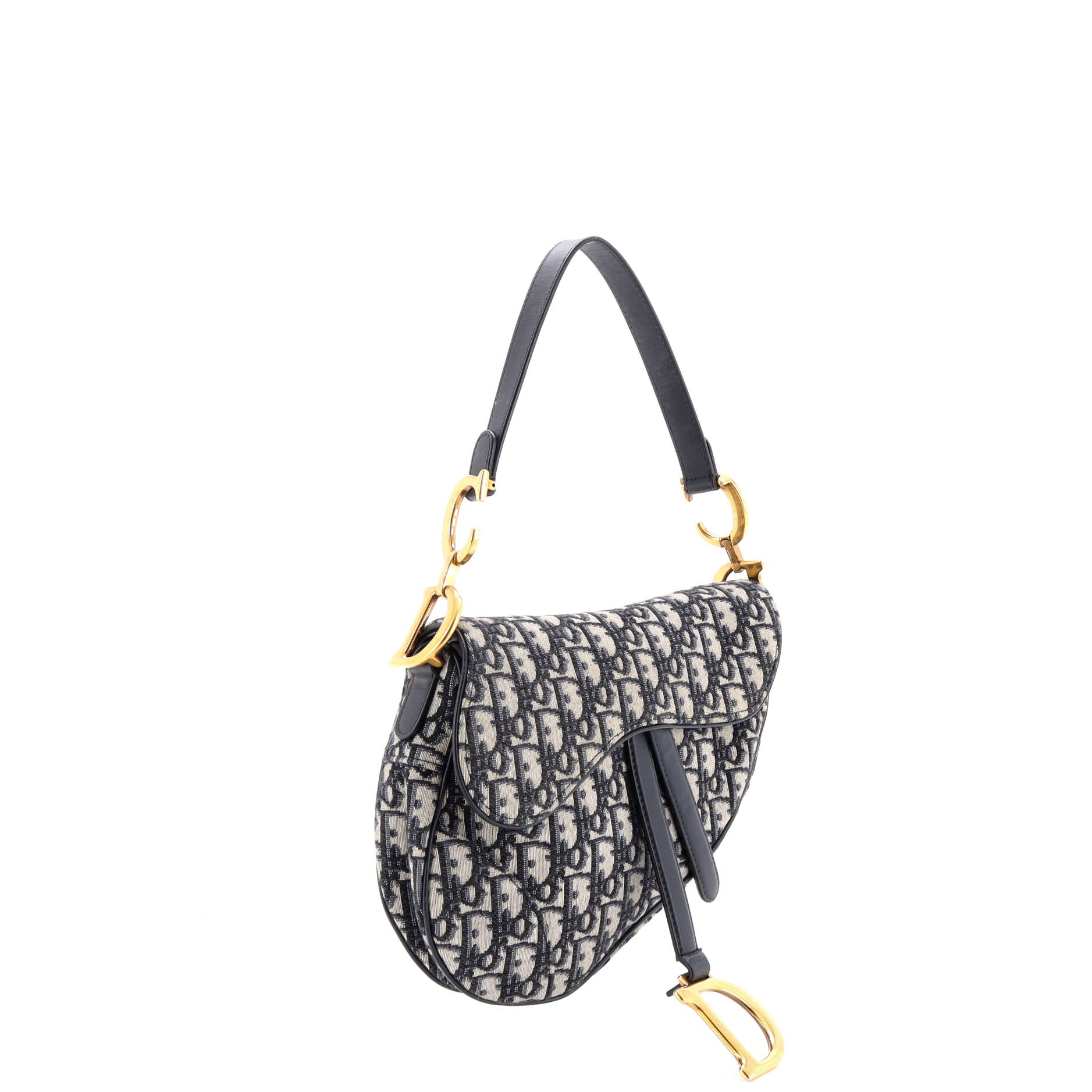 Saddle Handbag Oblique Canvas Medium