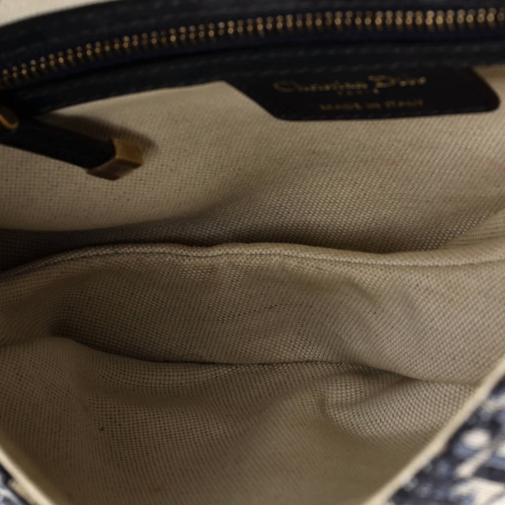 Saddle Handbag Oblique Canvas Medium