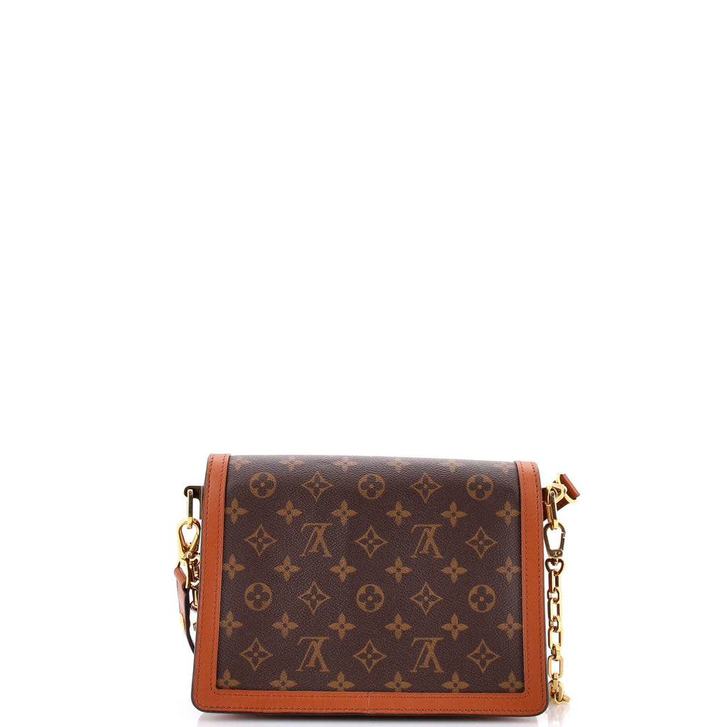 Dauphine Shoulder Bag Reverse Monogram Canvas MM