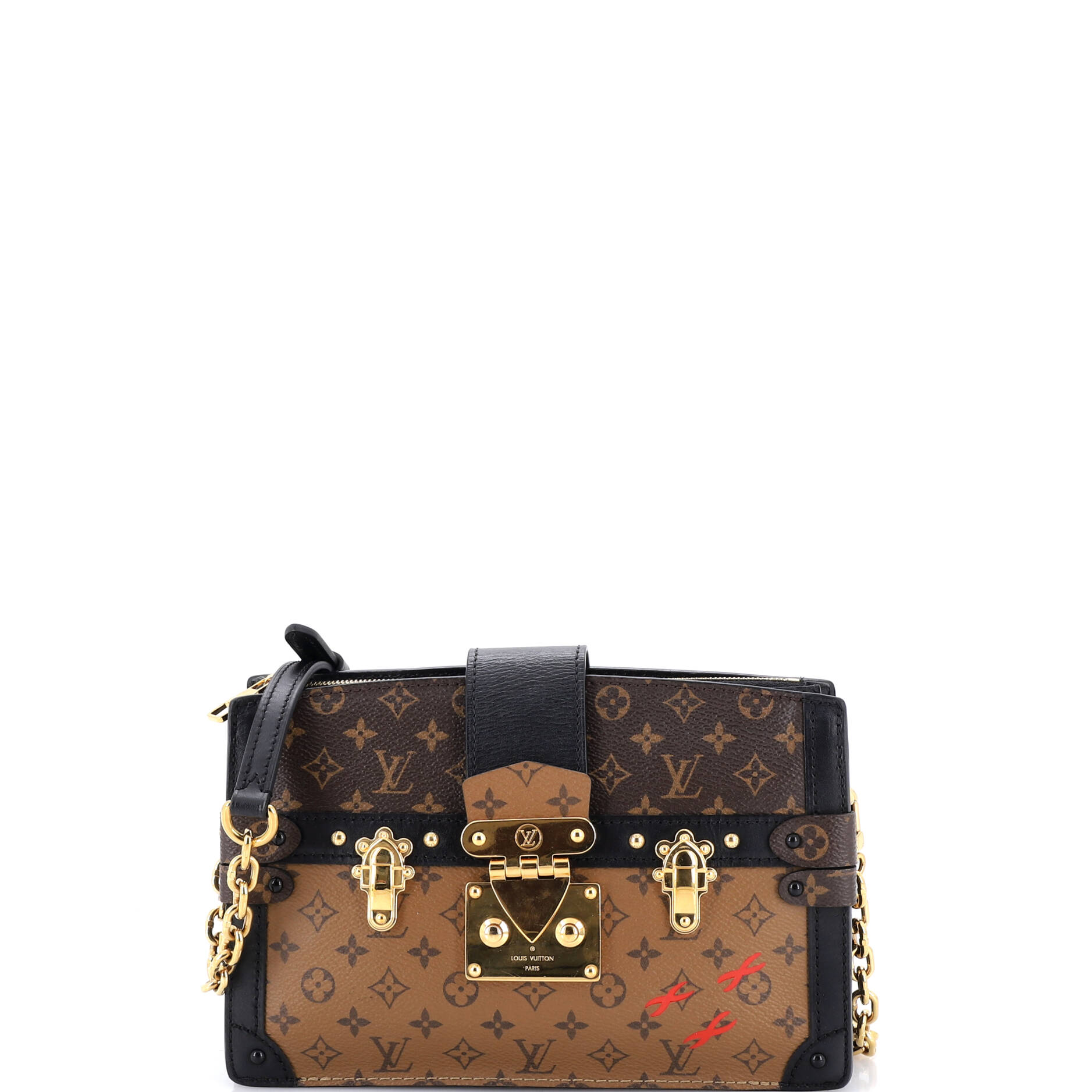 Trunk Clutch Reverse Monogram Canvas