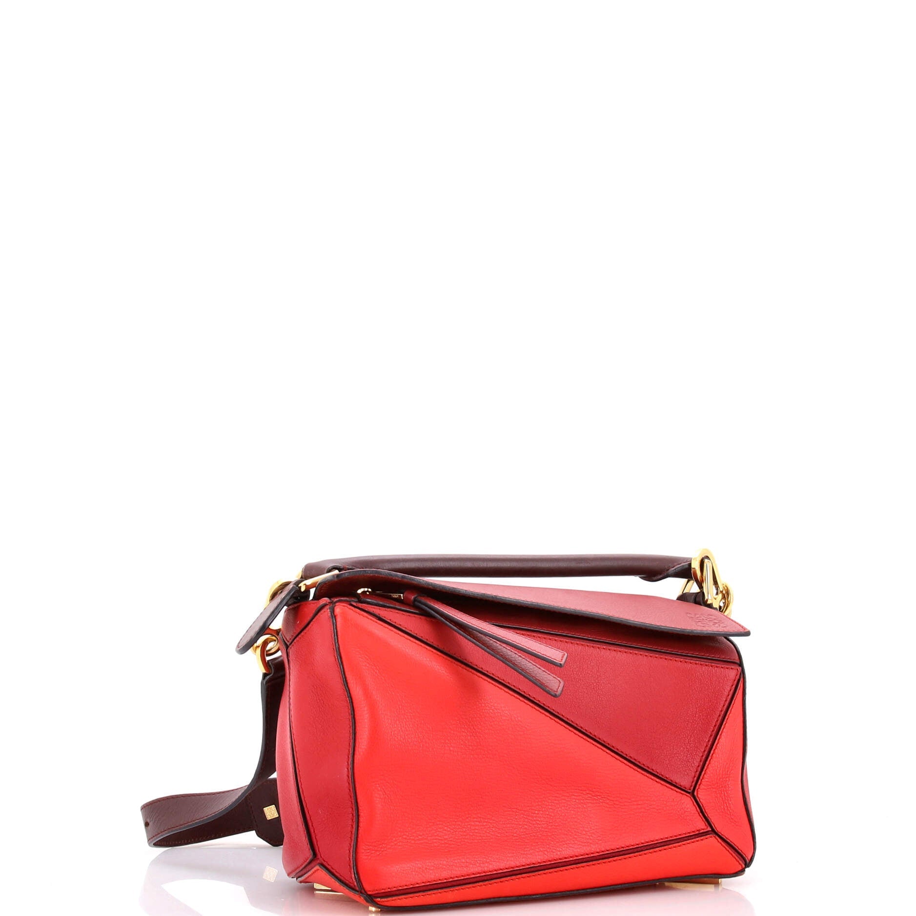 Puzzle Bag Leather Small