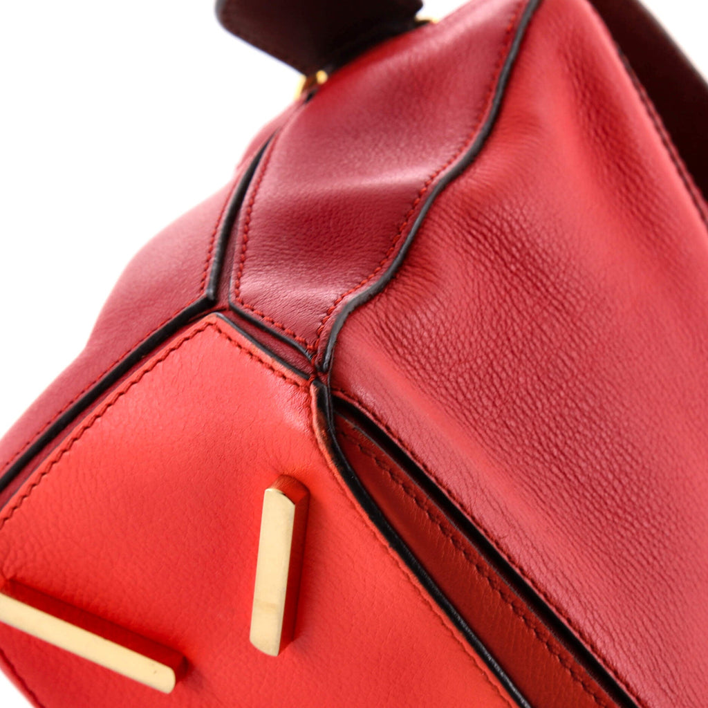 Puzzle Bag Leather Small