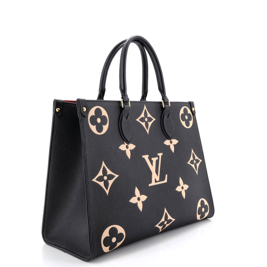 OnTheGo Tote Bicolor Monogram Empreinte Giant MM
