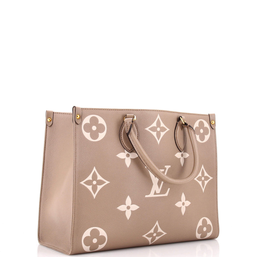 OnTheGo Tote Bicolor Monogram Empreinte Giant MM