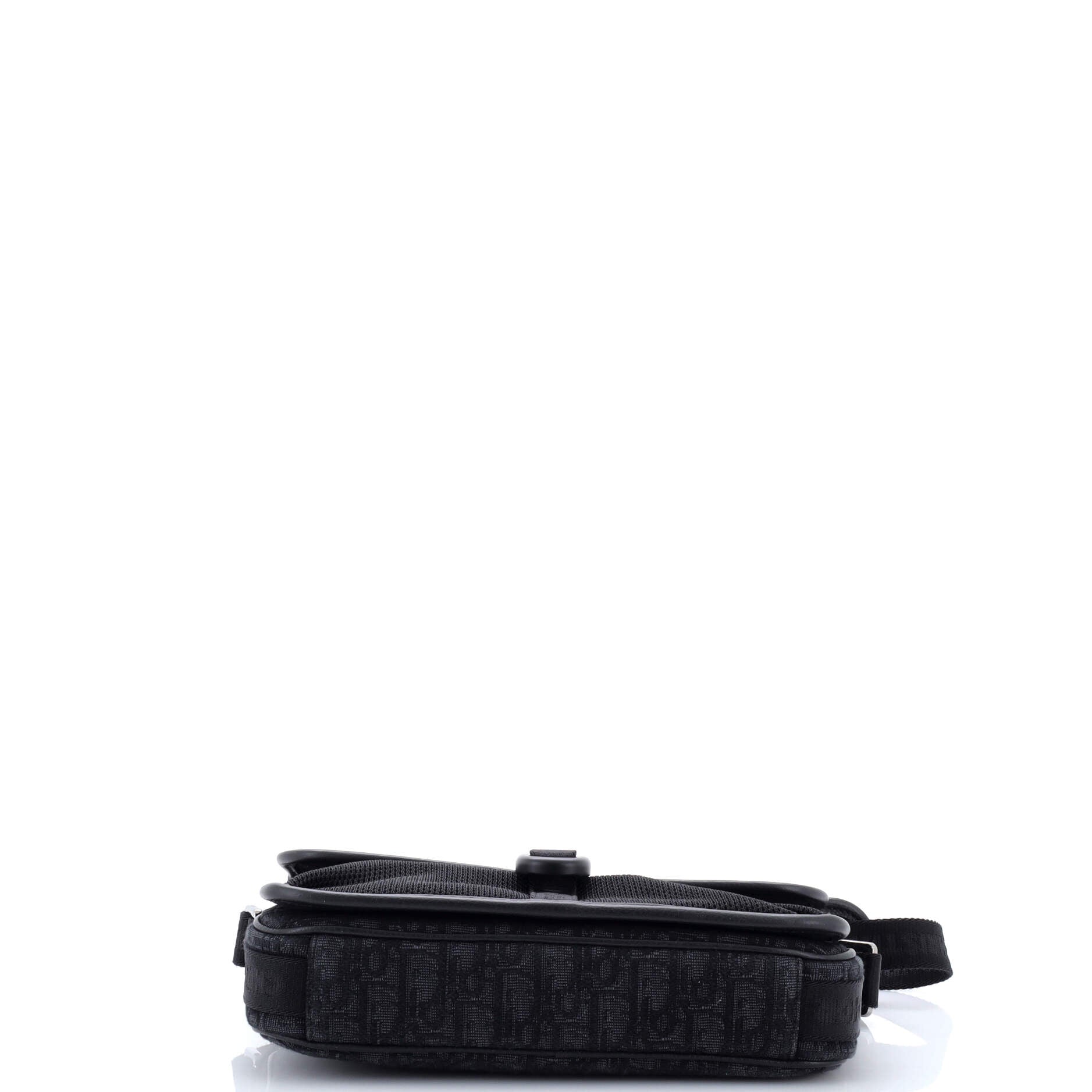 Dior 8 Messenger Bag Oblique Canvas with Mesh Small