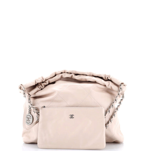 22 Chain Hobo Quilted Calfskin Medium