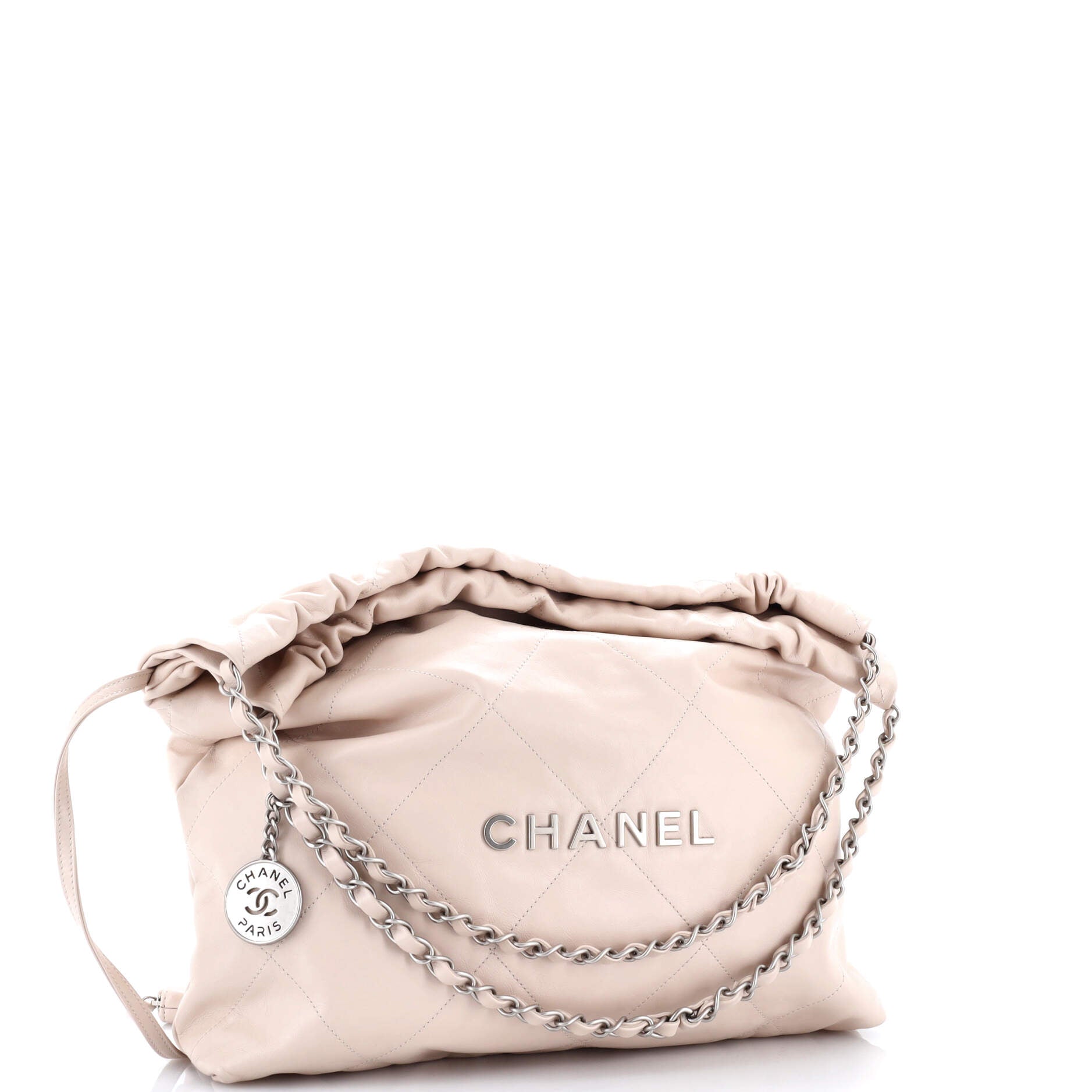 22 Chain Hobo Quilted Calfskin Medium